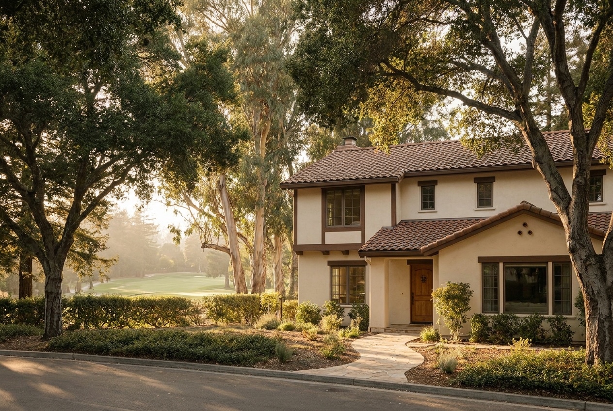 Almaden Country Club neighborhood in Almaden Valley